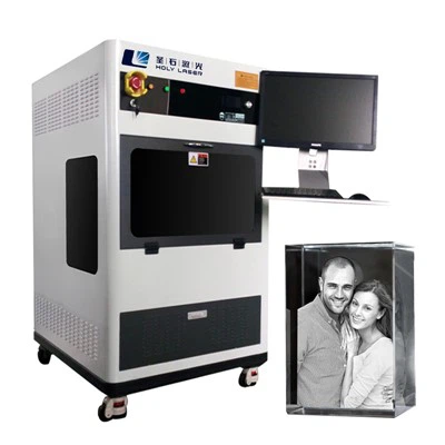 2d3d Laser Crystal Glass Block Engraving 3D Photo Machine Laser Holy għal Rigali Personali Rigali tal-Kristall Customized
