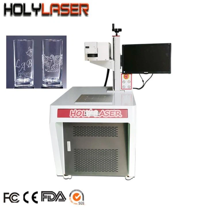 High Speed Engraving Glass 3w UV Laser Marking Machine